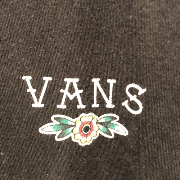 Vans Mens black tee with treasure island motif on back classic fit of the wall L - Picture 2 of 5